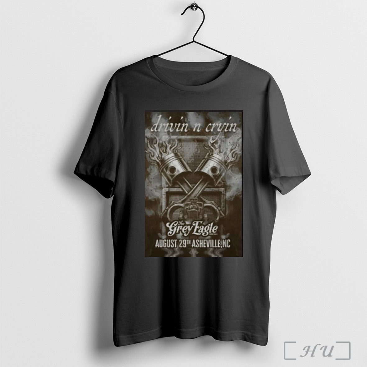 Officials Drivin N Cryin Asheville Tour On Aug 29 2025 Poster T Shirt Unisex