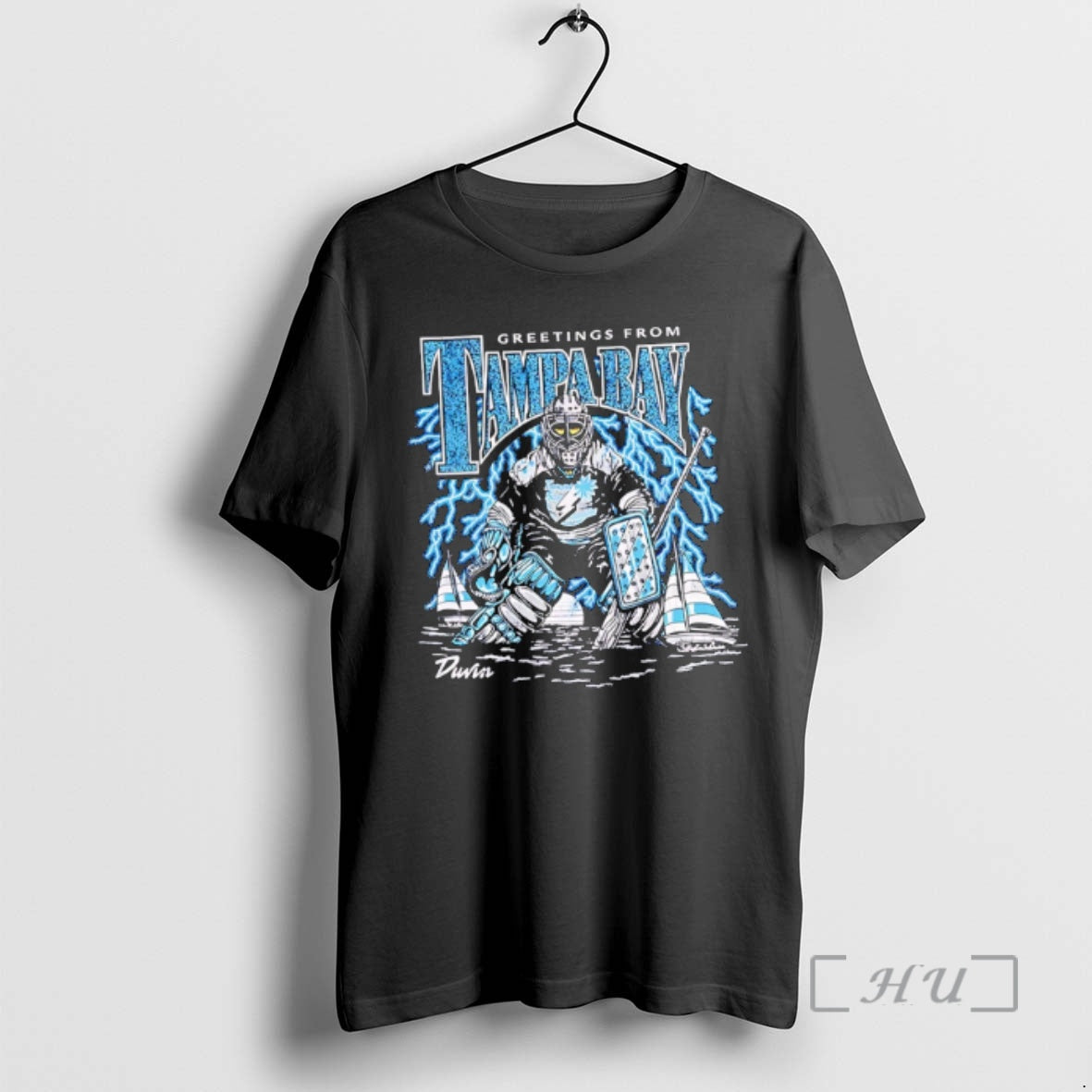 Officials Duvin X Tampa Bay Lightning Goalie Greeting From Tampa Unisex