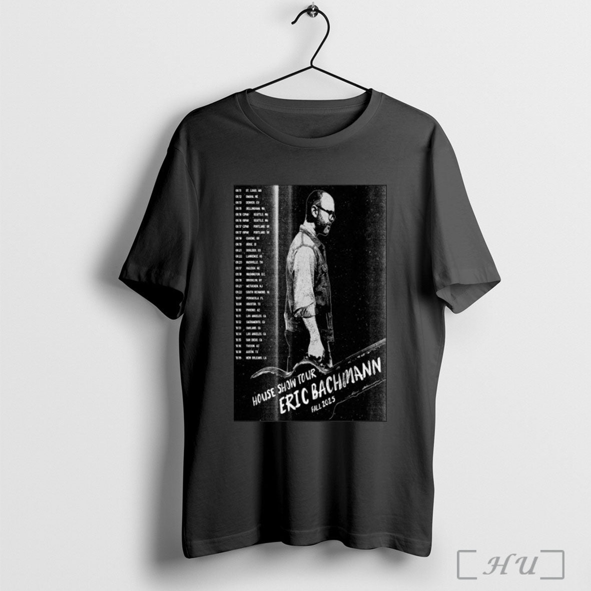 Officials Eric Bachmann House Show Tour 2025 Fall Dates T Shirt Unisex