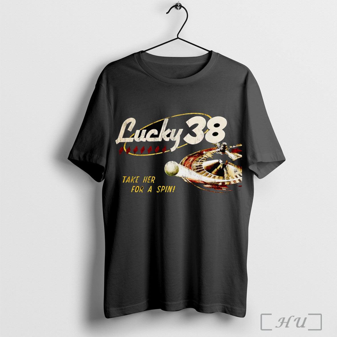Officials Fallout New Vegas Lucky 38 T Shirt Unisex