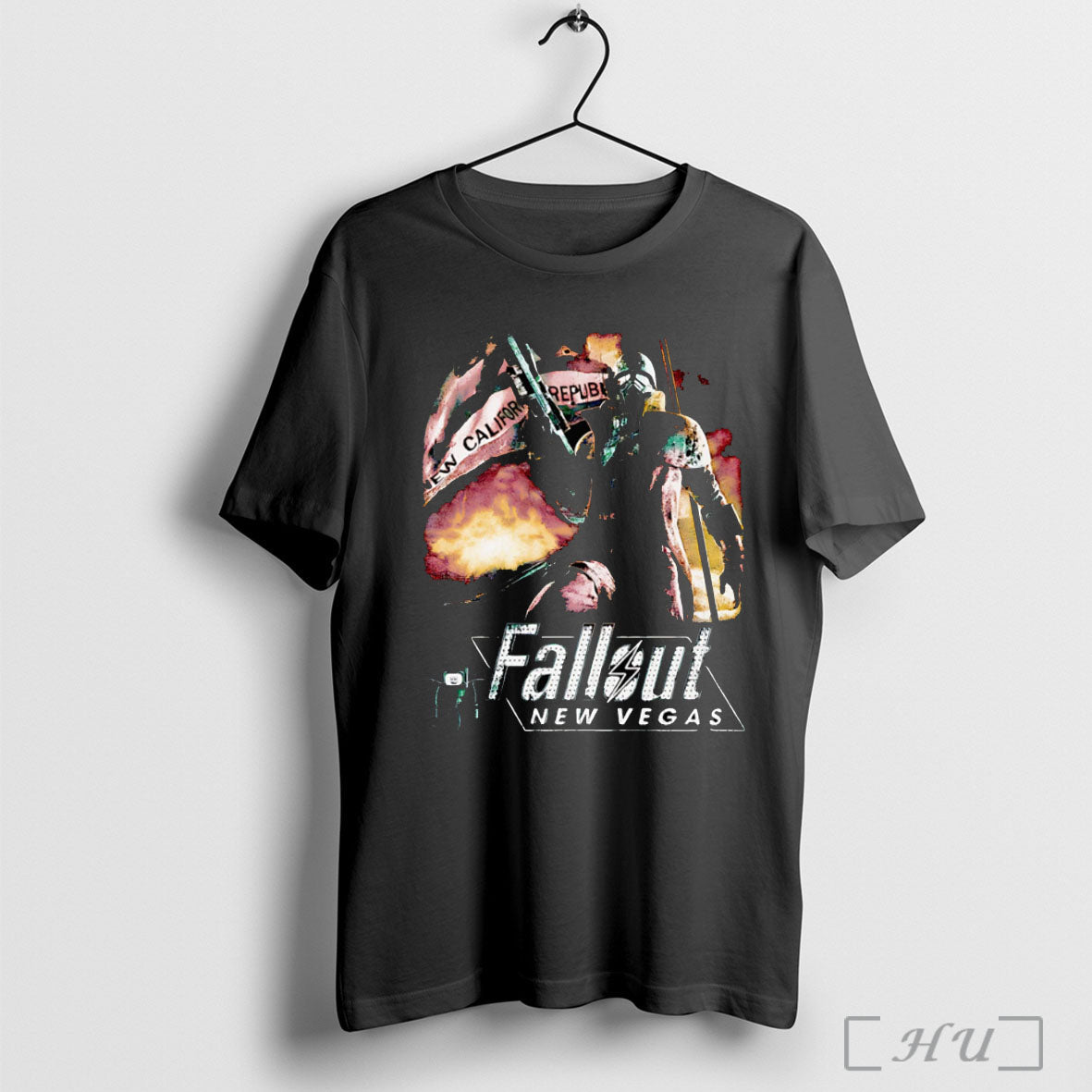 Officials Fallout New Vegas Retro T Shirt Unisex