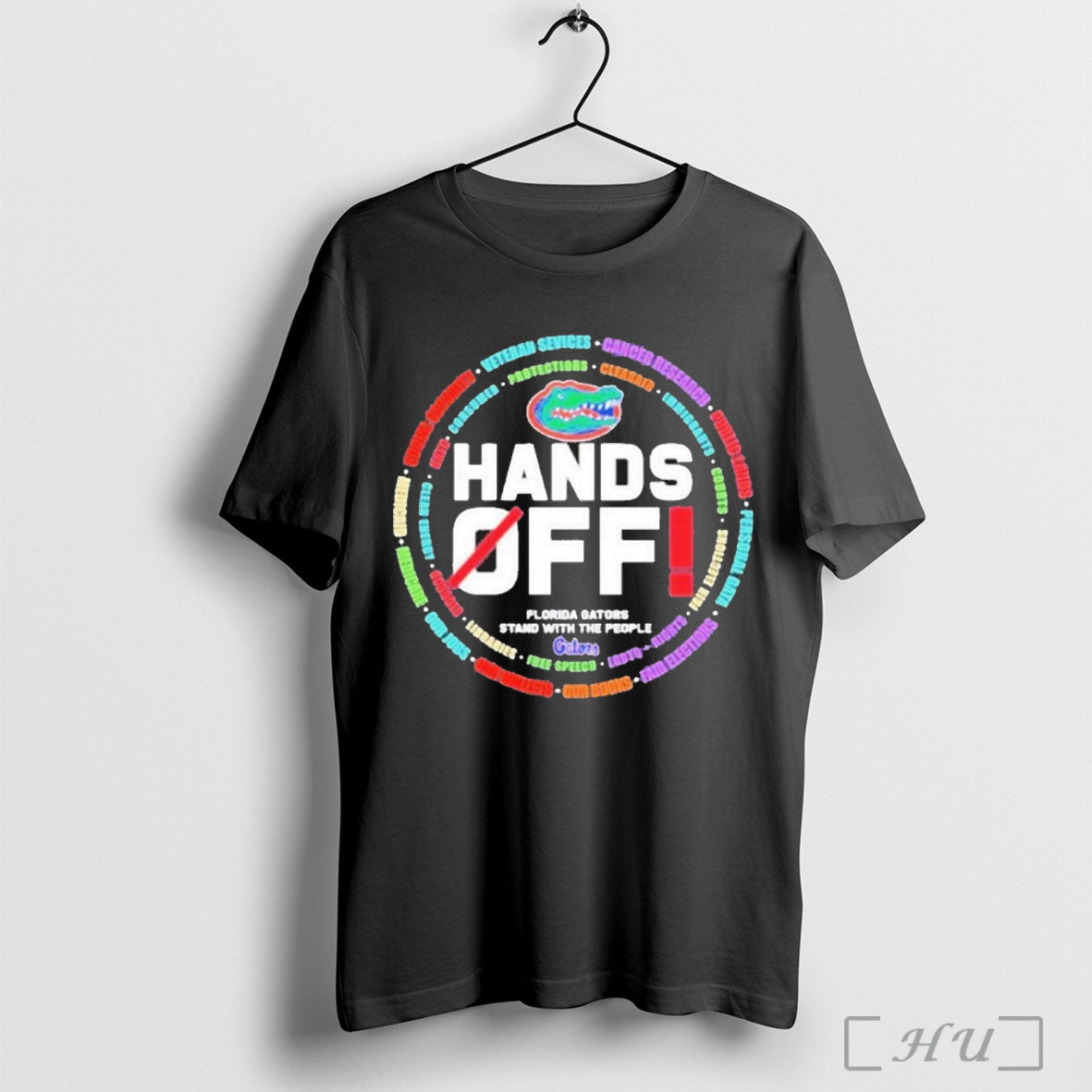Officials Florida Gators Logo Hands Off Seattle Mariners Stand With The People T Shirt Unisex