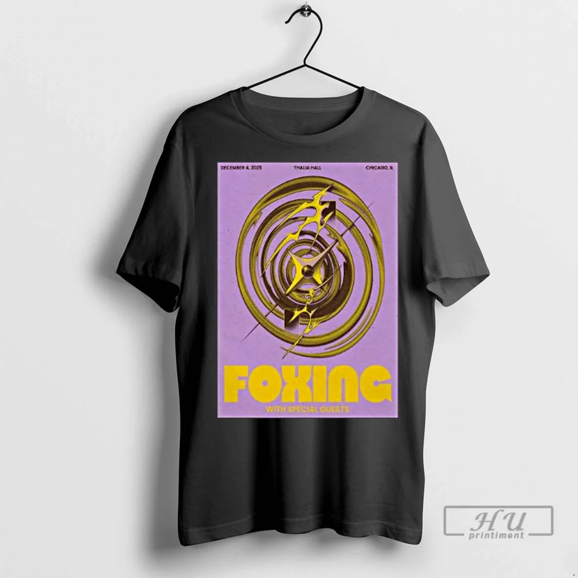 Officials Foxing 04 December 2025 Chicago Il Thalia Hall Long Sleve T Shirt Unisex