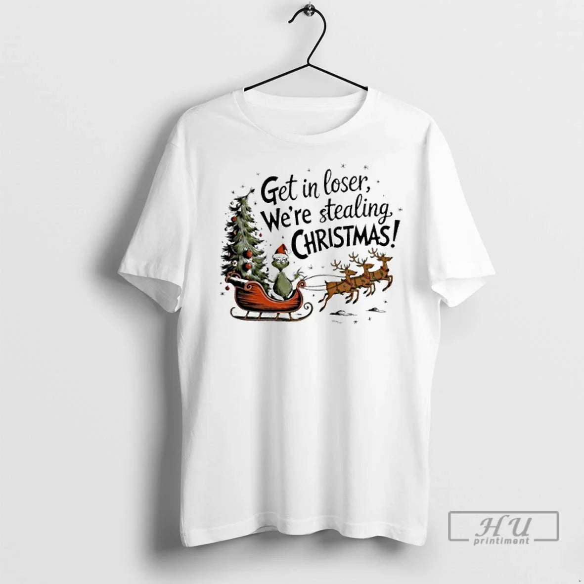 Officials Get In Closer Were Stealing Christmas Christmas T Shirts Unisex