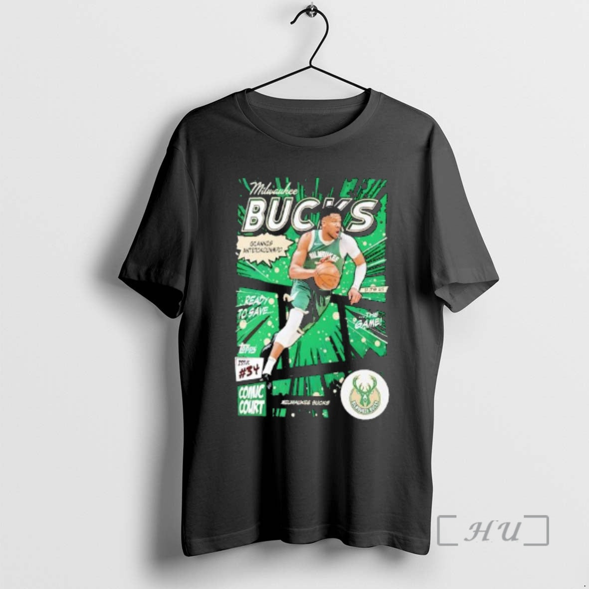 Officials Giannis Antetokounmpo Milwaukee Bucks Basketball Comic Unisex
