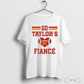 Officials Go Taylors Fiance Kelce Football Heart Number 87 T Shirt Unisex