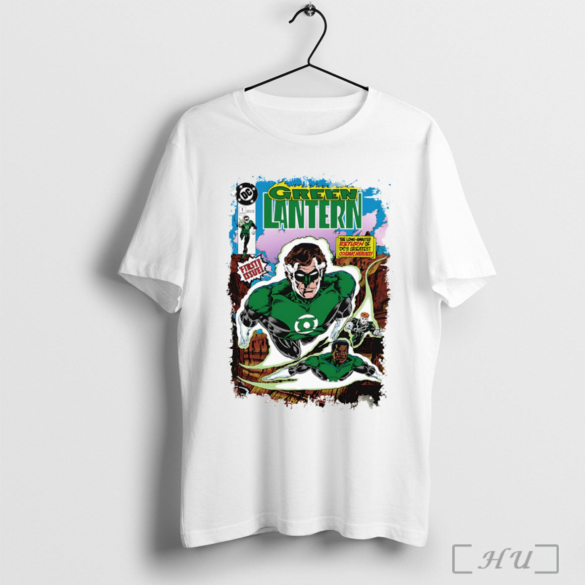 Officials Green Lantern Cosmic Heroes T Shirt Unisex