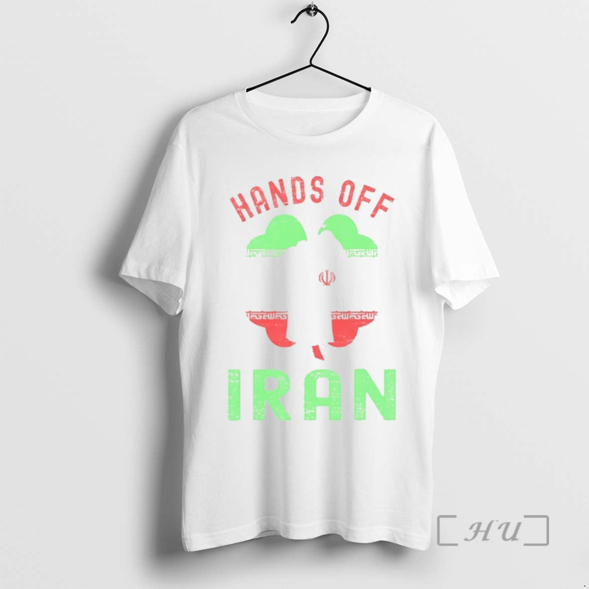 Officials Hands Off Iran Stand With Iran Political Protest Statement Unisex
