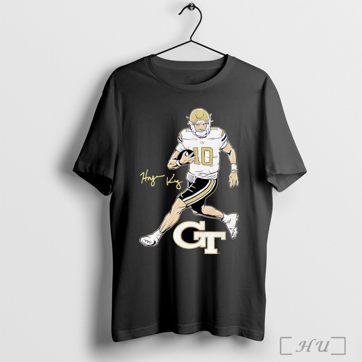 Officials Haynes King Superstar Pose Georgia Tech Football T Shirt Unisex