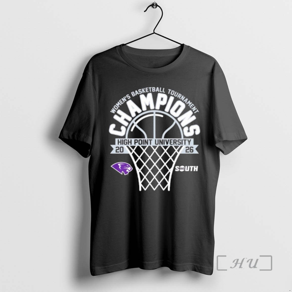 Officials High Point University 2026 Big South Womens Basketball Tournament Champions Premium T Shirts Sweater