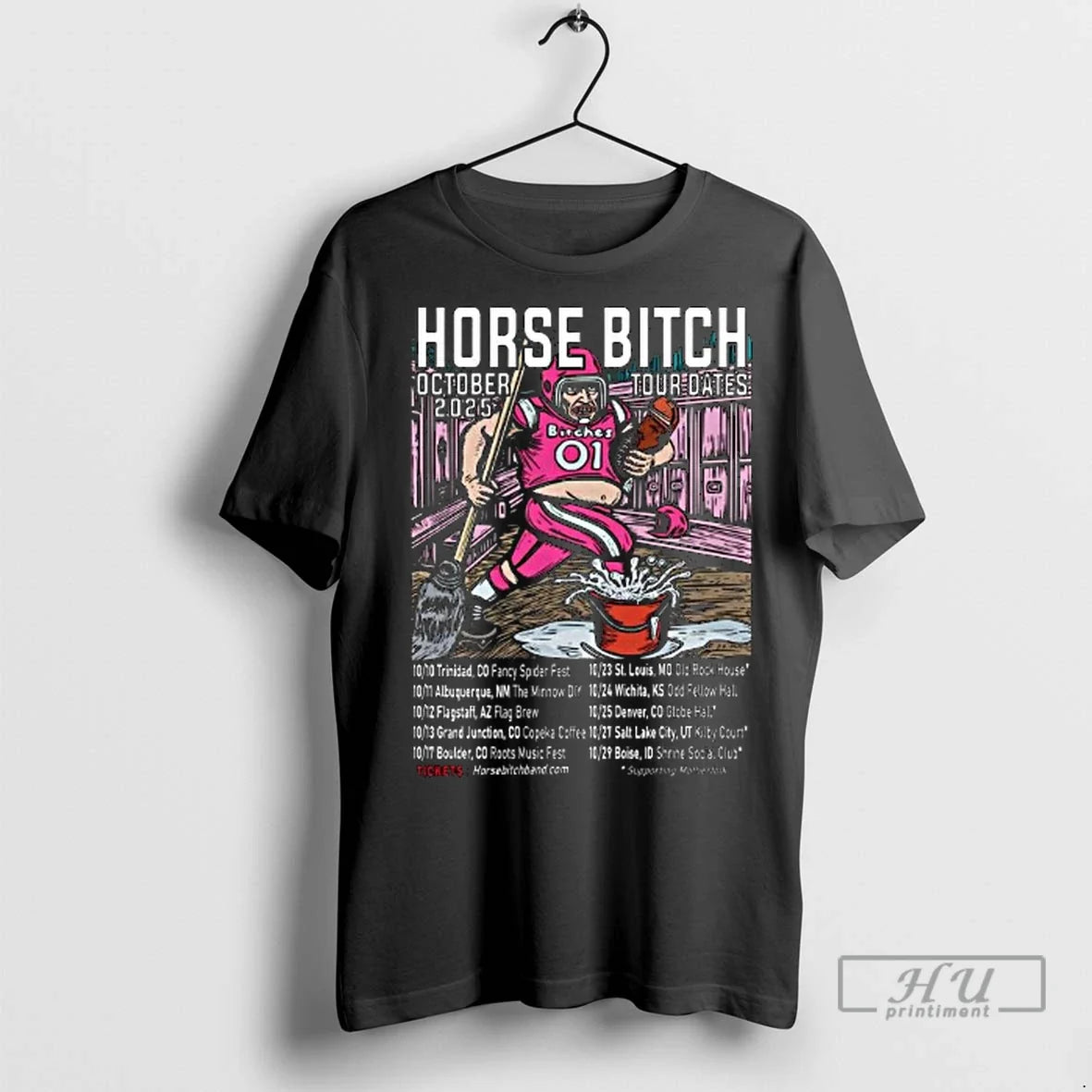 Officials Horse Bitch Tour October 2025 Long Sleve T Shirt Unisex