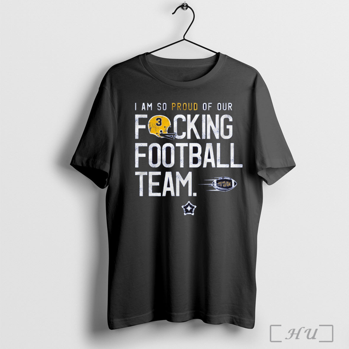 Officials I Am So Proud Of Our Focking Football Team Pittsburgh Panthers Football Unisex