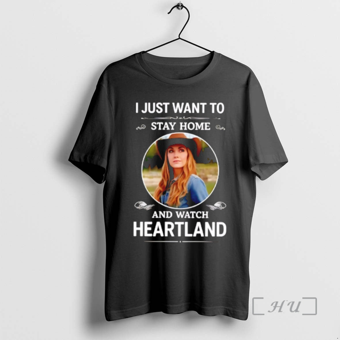 Officials I Just Want To Stay Home And Watch Heartland Unisex