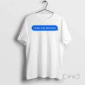 Officials I Miss One Direction Nostalgia Text Unisex