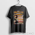 Officials Im A Grumpy Old Man I Was Born In February Skull Anger Issues Unisex