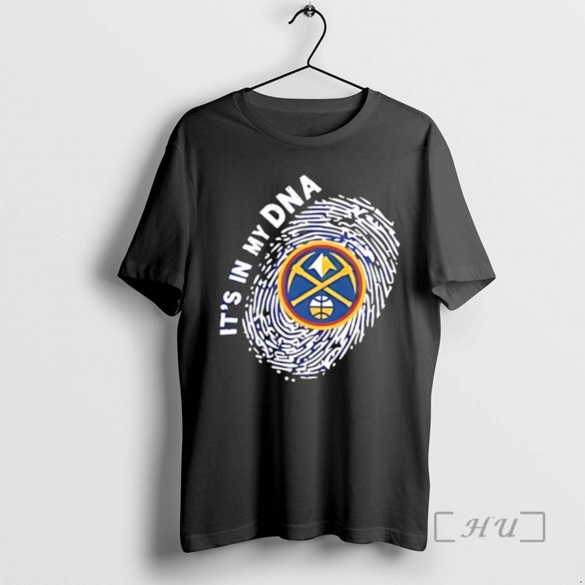 Officials Its In My Dna Denver Nuggets Basketball Fingerprint Unisex