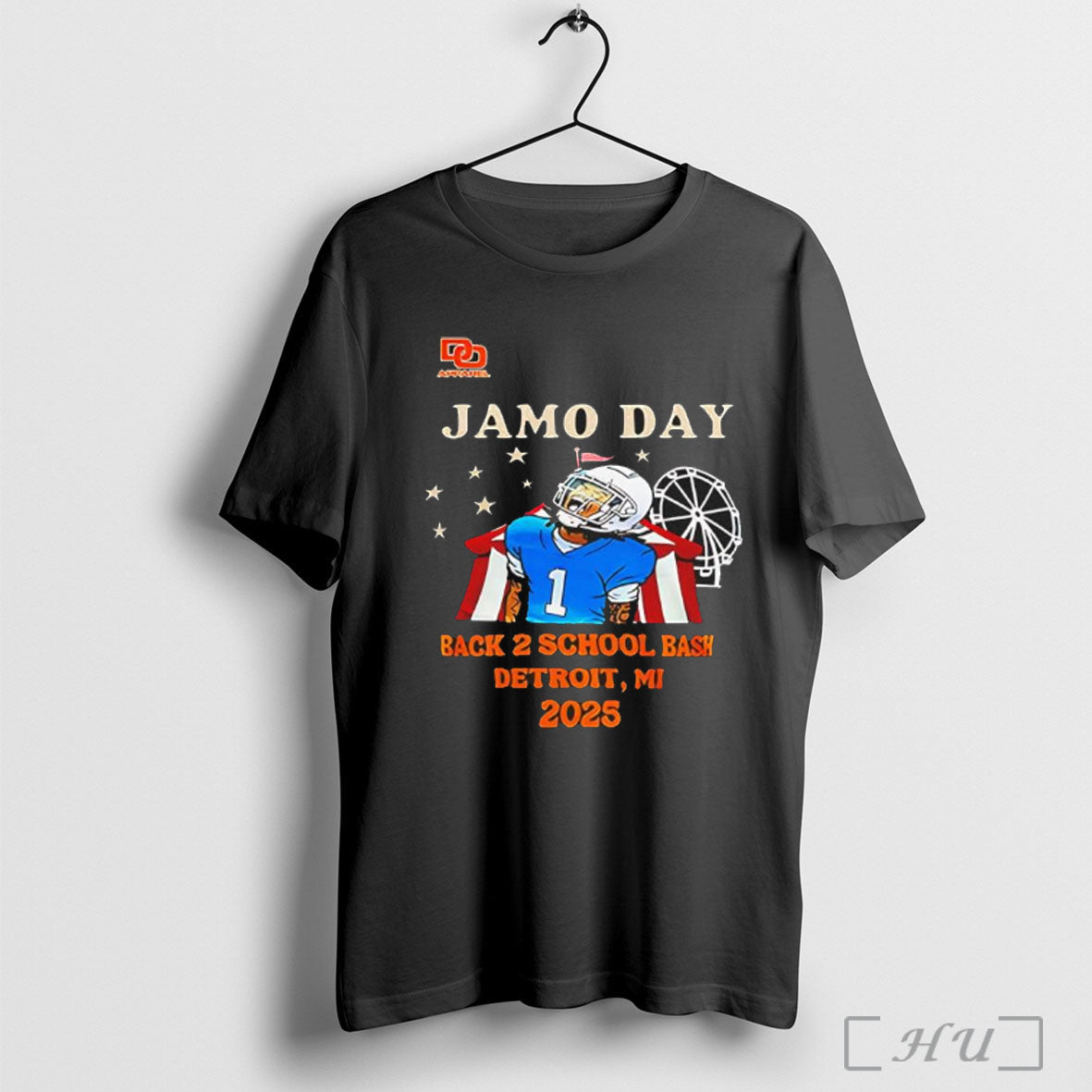 Officials Jameson Williams Lions Jamo Day Back 2 School Bash 2025 T Shirt Unisex
