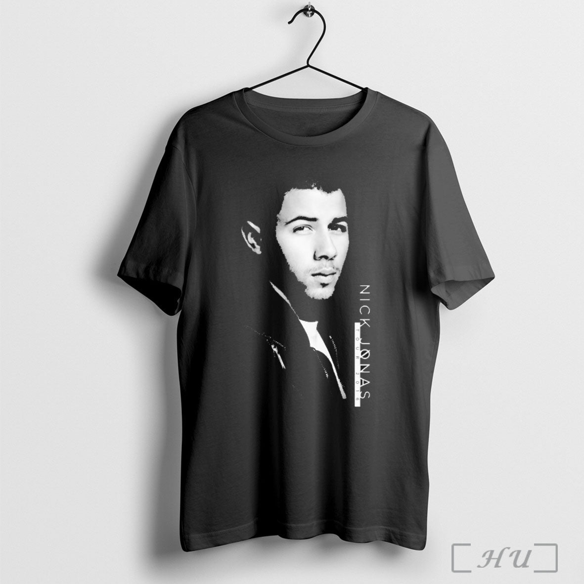 Officials Jonas Brothers Nick Jonas 2016 Tour Face T Shirt Unisex