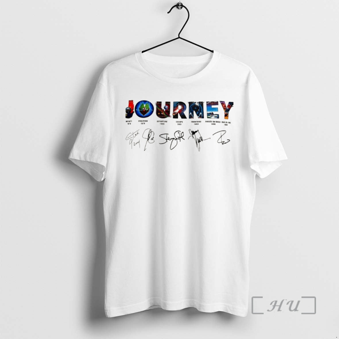 Officials Journey Band Music Tour Signature Unisex