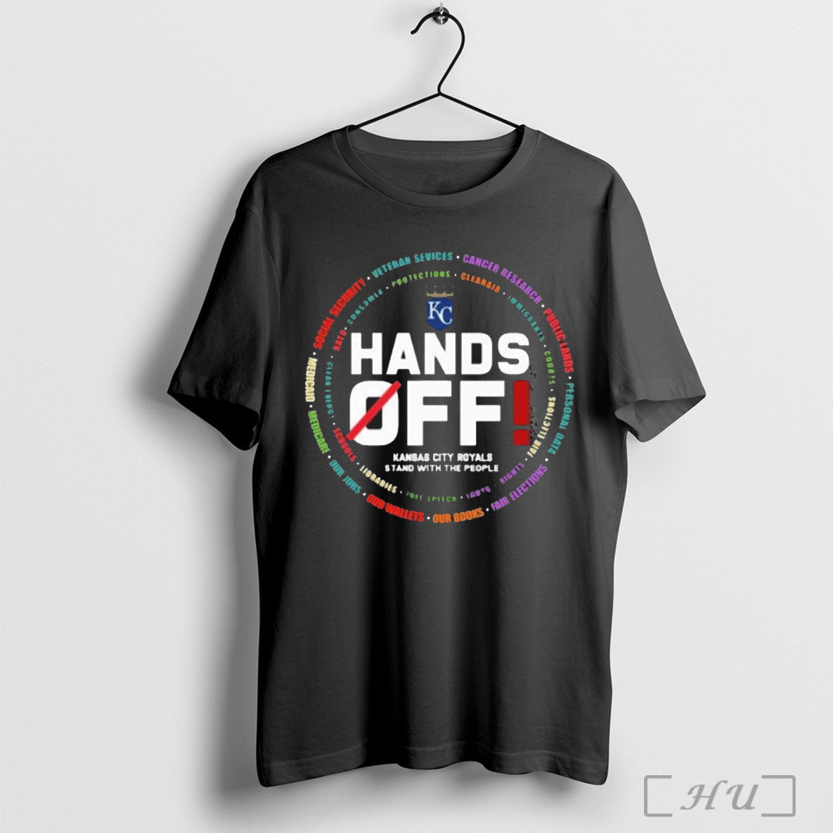 Officials Kansas City Royals Logo Hands Off Seattle Mariners Stand With The People Unisex