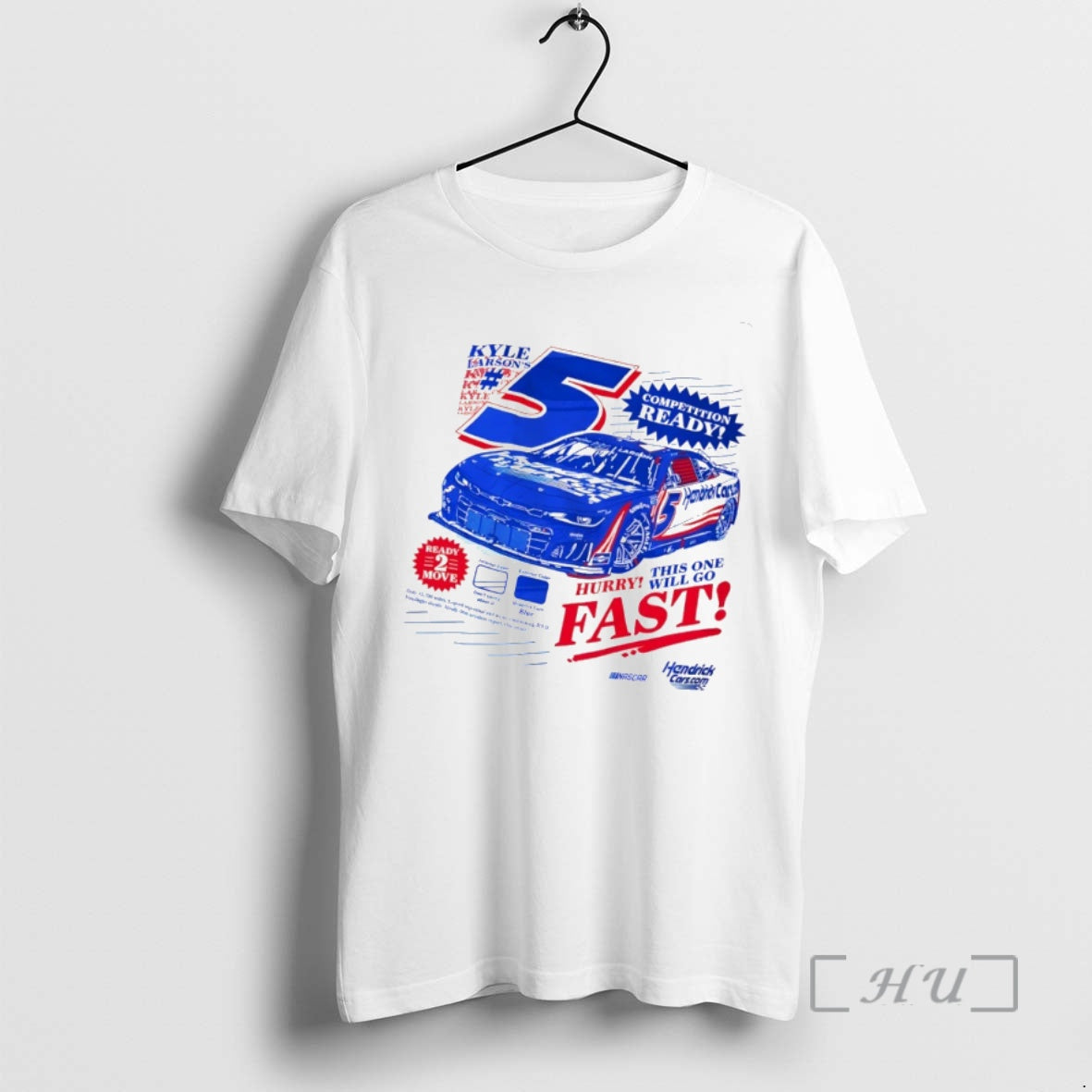 Officials Kyle Larson Nascar Competition Ready Hurry This One Will Go Fast Premium T Shirts
