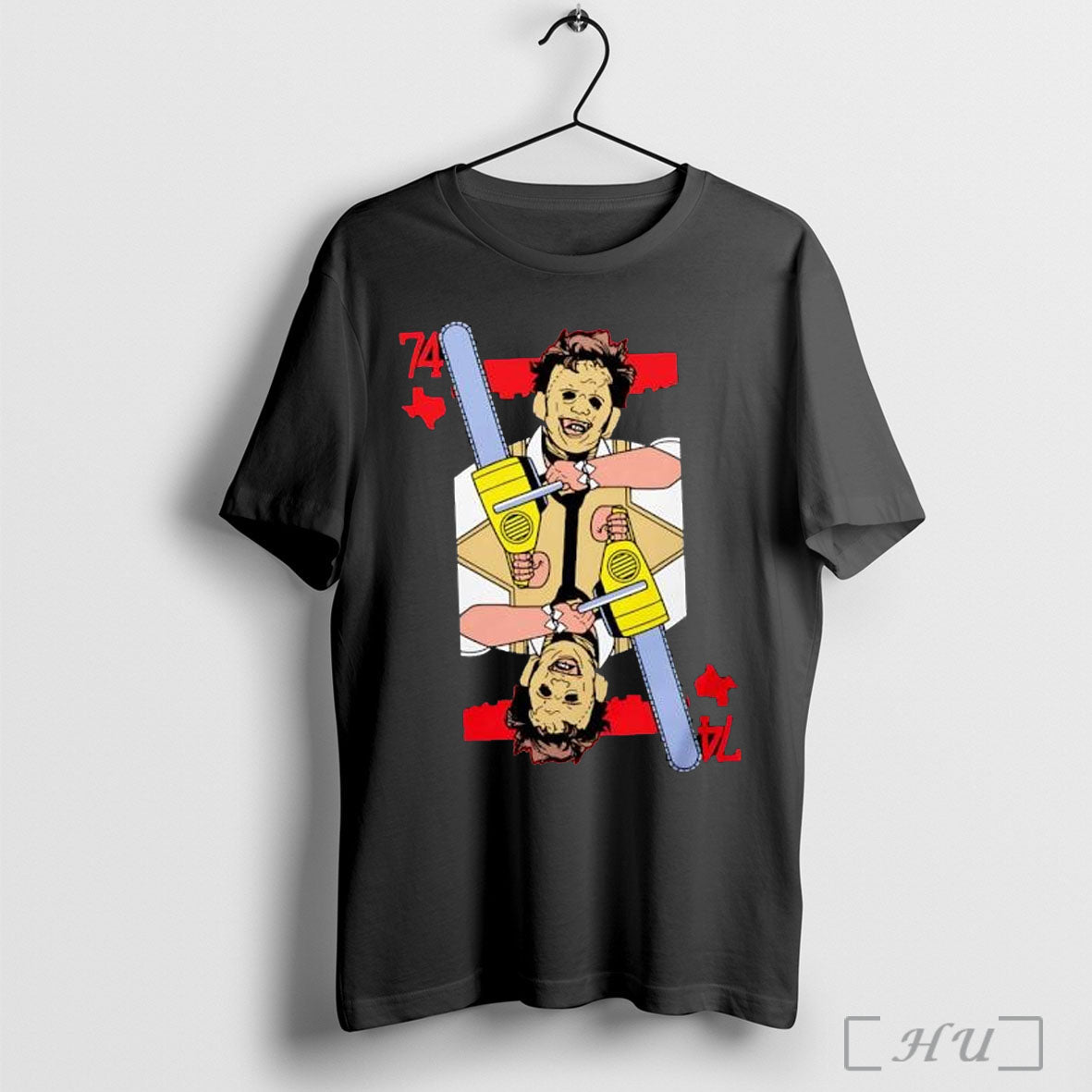 Officials Leatherface 74 Horror Halloween T Shirt Unisex