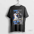 Officials Legends Los Angeles Sports Dodgers X Kings Kershaw And Kopitar Skyline T Shirts Unisex