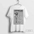 Officials Lightnin Luke Fall Tour 2025 Ladies T Shirt Unisex