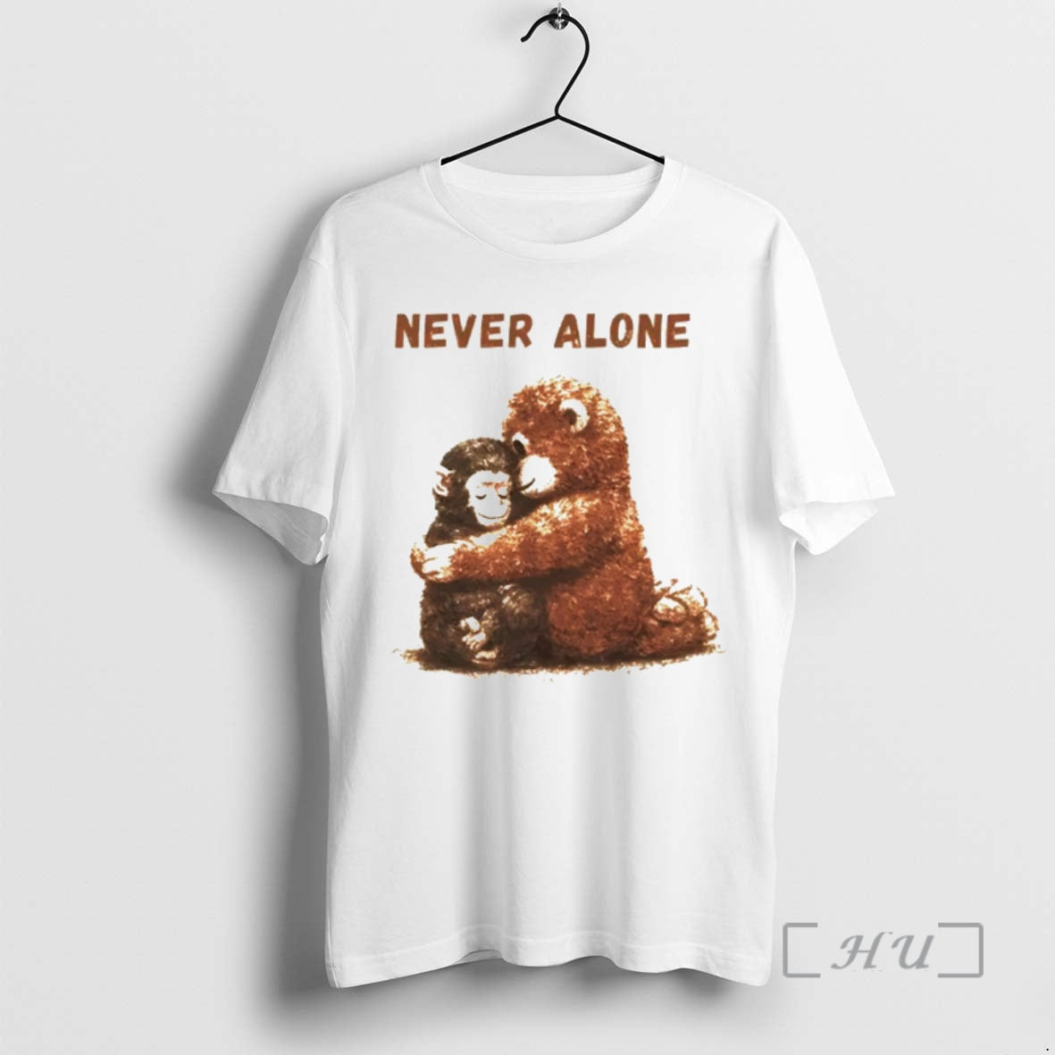 Officials Lonely Punch Never Alone Punch Moneky Graphic Unisex
