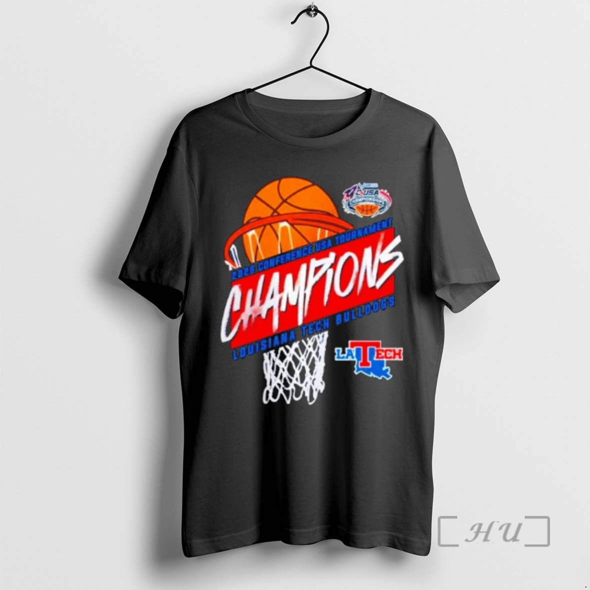 Officials Louisiana Tech Mens Basketball Conference Usa Tournament Champions 2026 Unisex