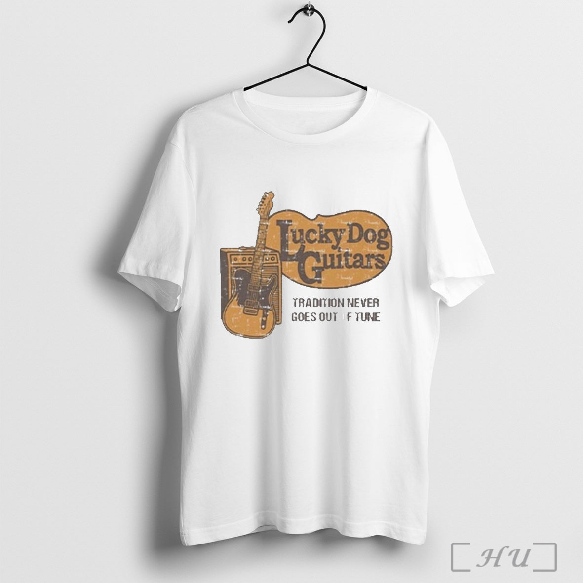 Officials Lucky Dog Guitars Cracker Barrel Shirt T Shirt Unisex