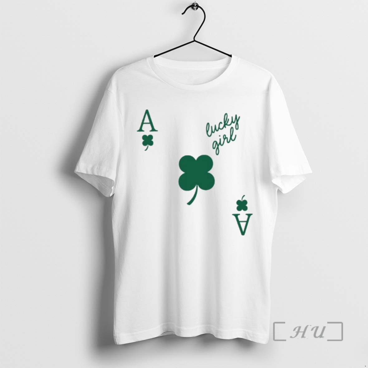 Officials Lucky Girl Clover Ace Four Leaf Clover Unisex