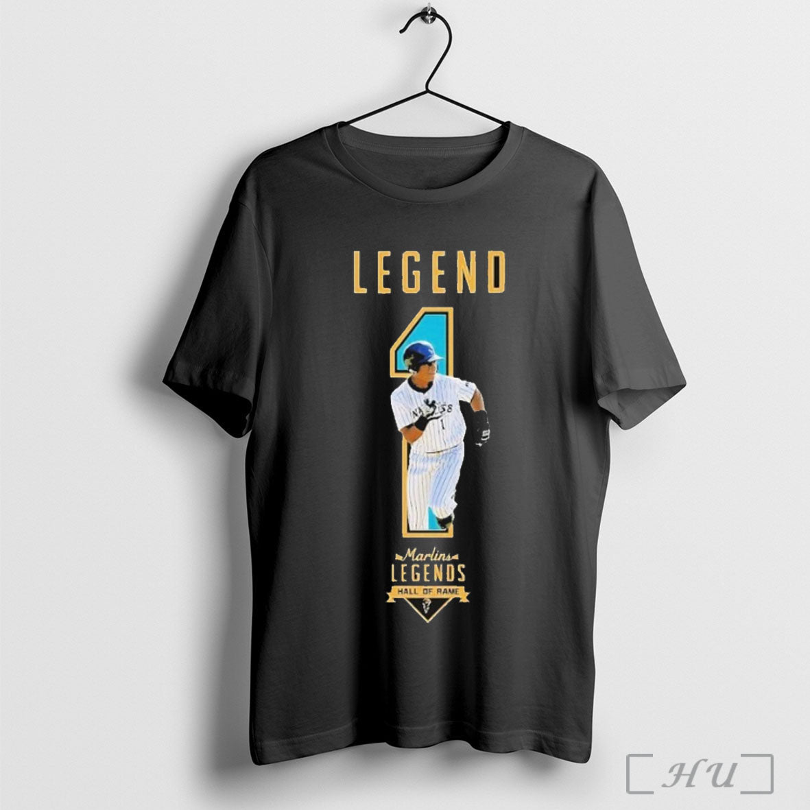 Officials Luis Castillo Legendary Hall Of Fame Miami Marlins T Shirt Unisex