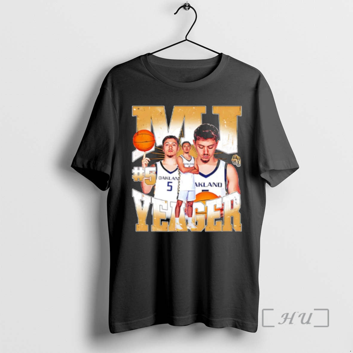 Officials Mj Yeager Oakland Basketball Ncaa Player Collage Unisex