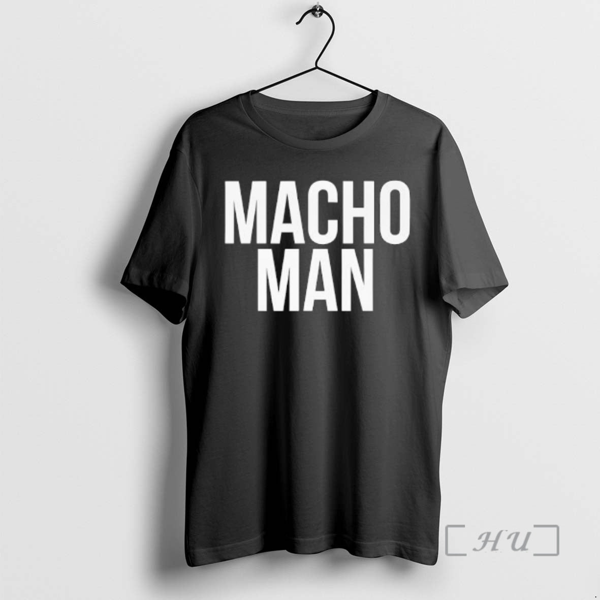 Officials Macho Man Text Unisex