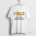 Officials Make Iran Great Again Logo Unisex