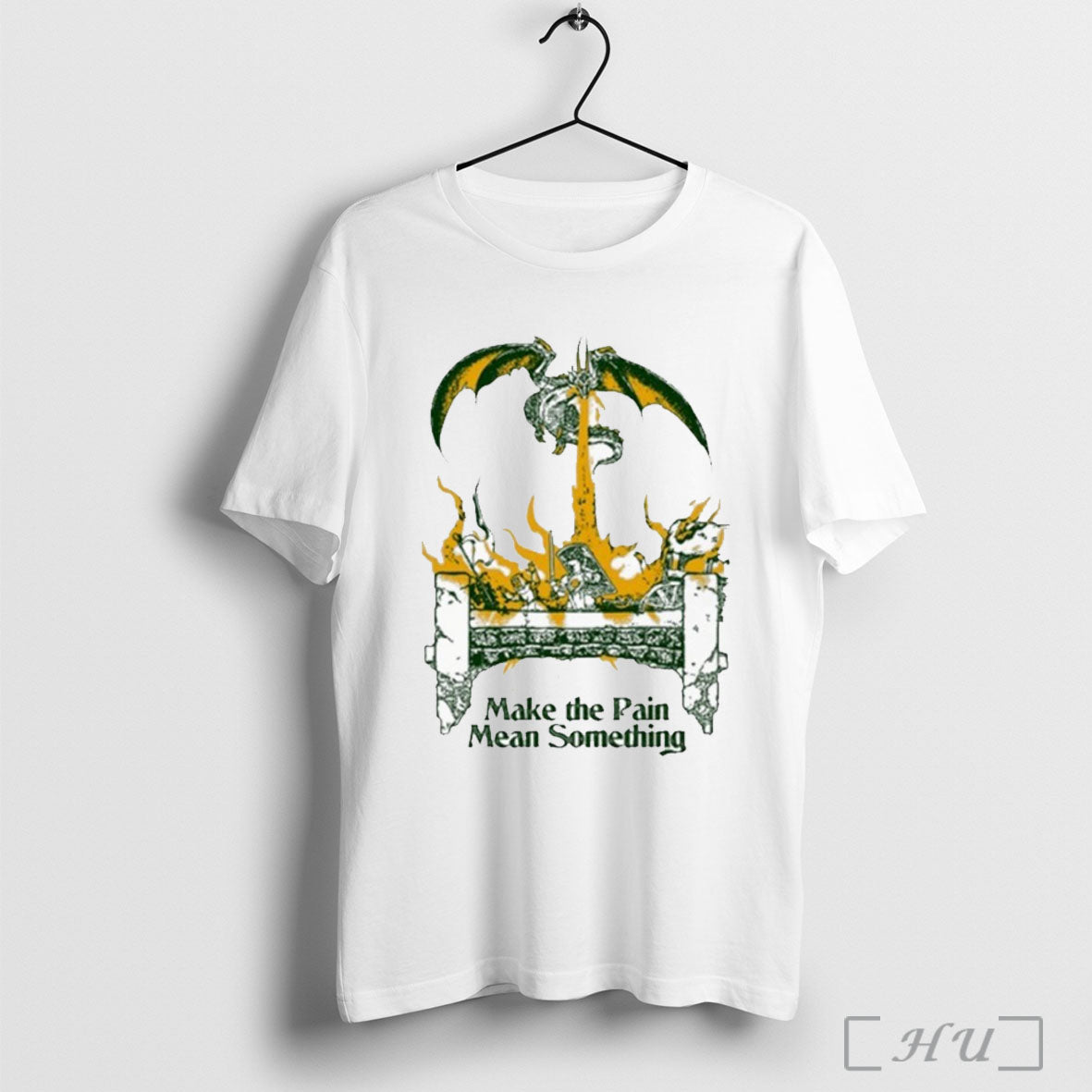 Officials Make The Pain Mean Something Dragon T Shirt Unisex