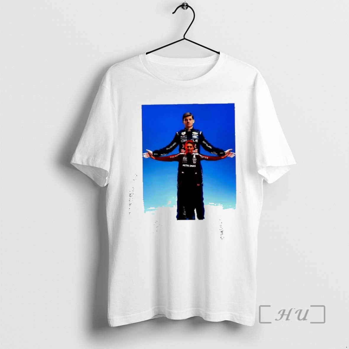 Officials Max Verstappen And George Russell Holding Hands Funny Graphic Unisex