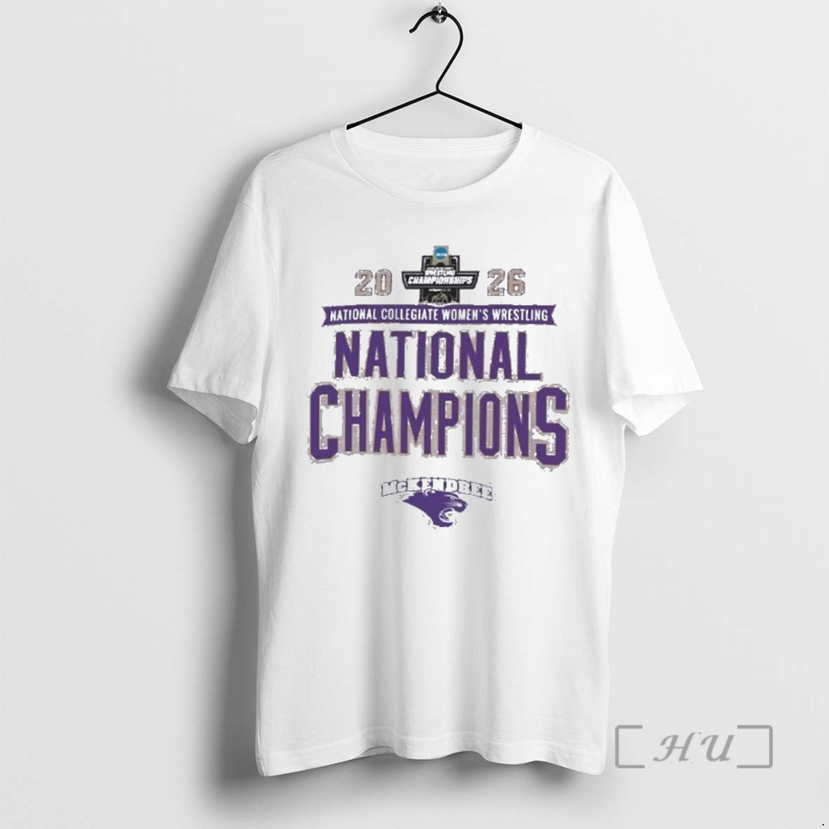 Officials Mckendree Bearcats 2026 Ncaa Womens Wrestling National Champions Unisex