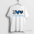 Officials Miami Marlins Baseball Peace Love Marlins Logo Unisex
