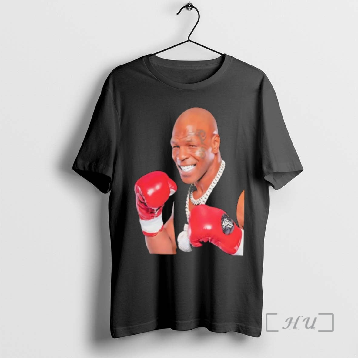 Officials Mike Tyson Iron Mike Boxing Gloves Diamond Chain Unisex