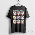 Officials My Werewolf Mood Is Happy Sad Angry Howling Tired Wtf Confused Premium T Shirts Unisex