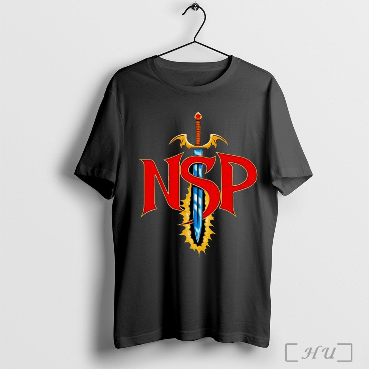 Officials Nsp Sword Logo T Shirt Unisex