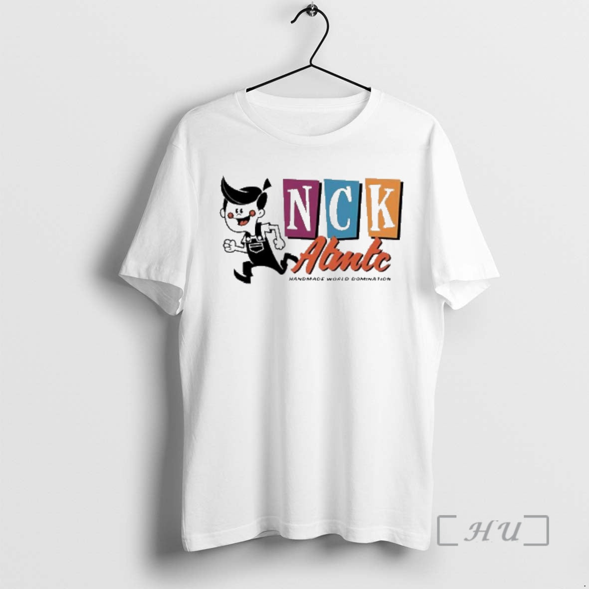 Officials Nck Abute Running Boy Handmade World Domination Unisex