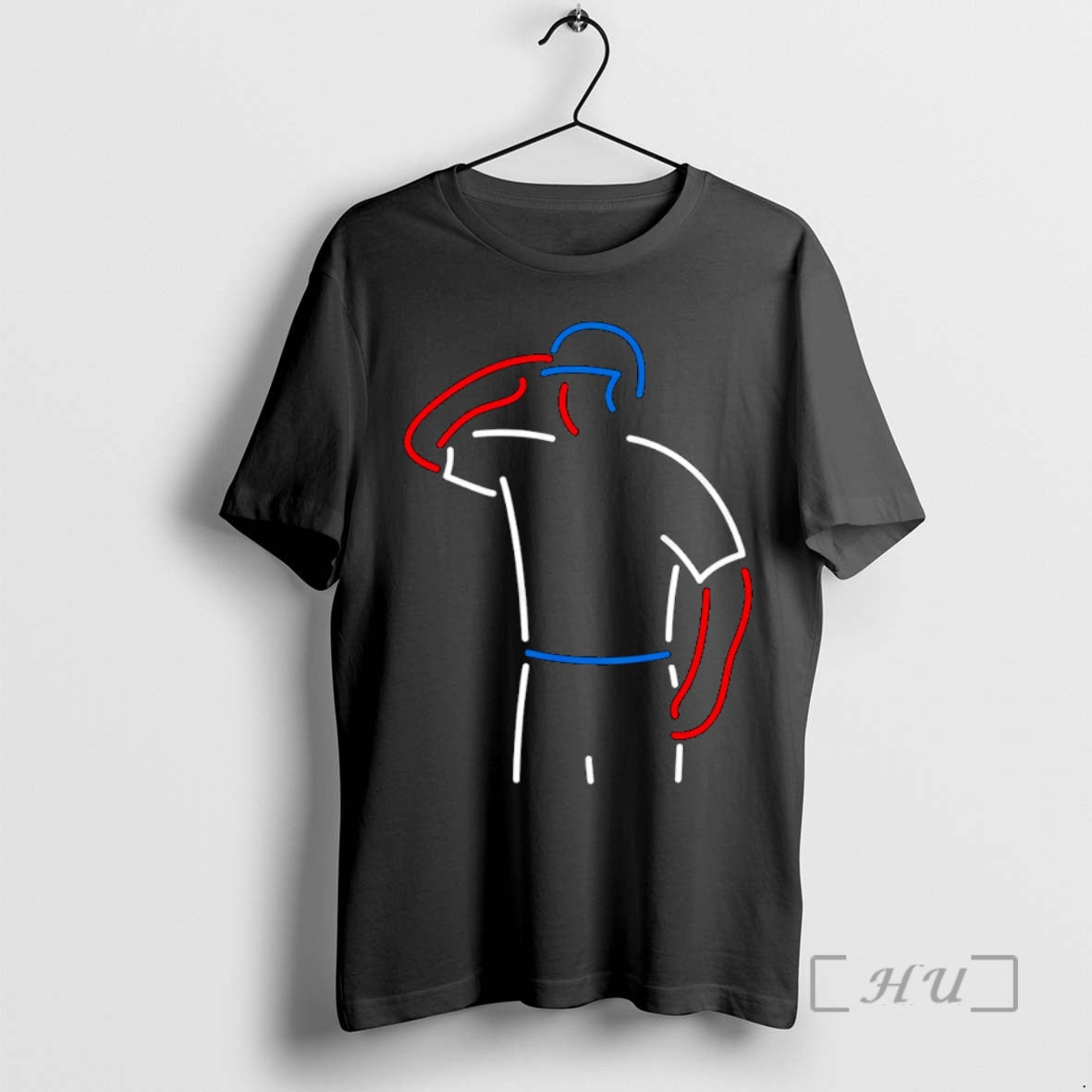 Officials Neon Baseball Salute Unisex