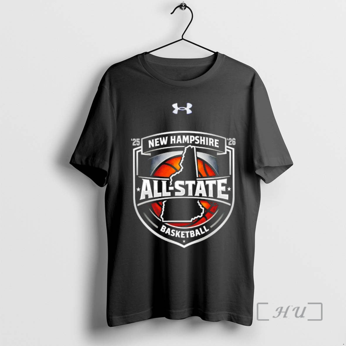 Officials New Hampshire All State Basketball New Hampshire 25 26 Logo Premium T Shirts Sweater