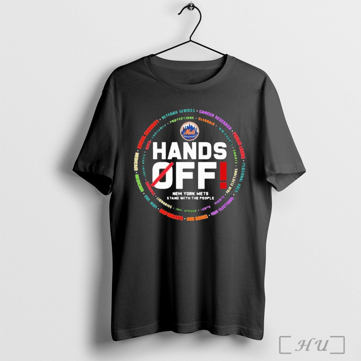 Officials New York Mets Stand Logo Hands Off Seattle Mariners Stand With The People Unisex