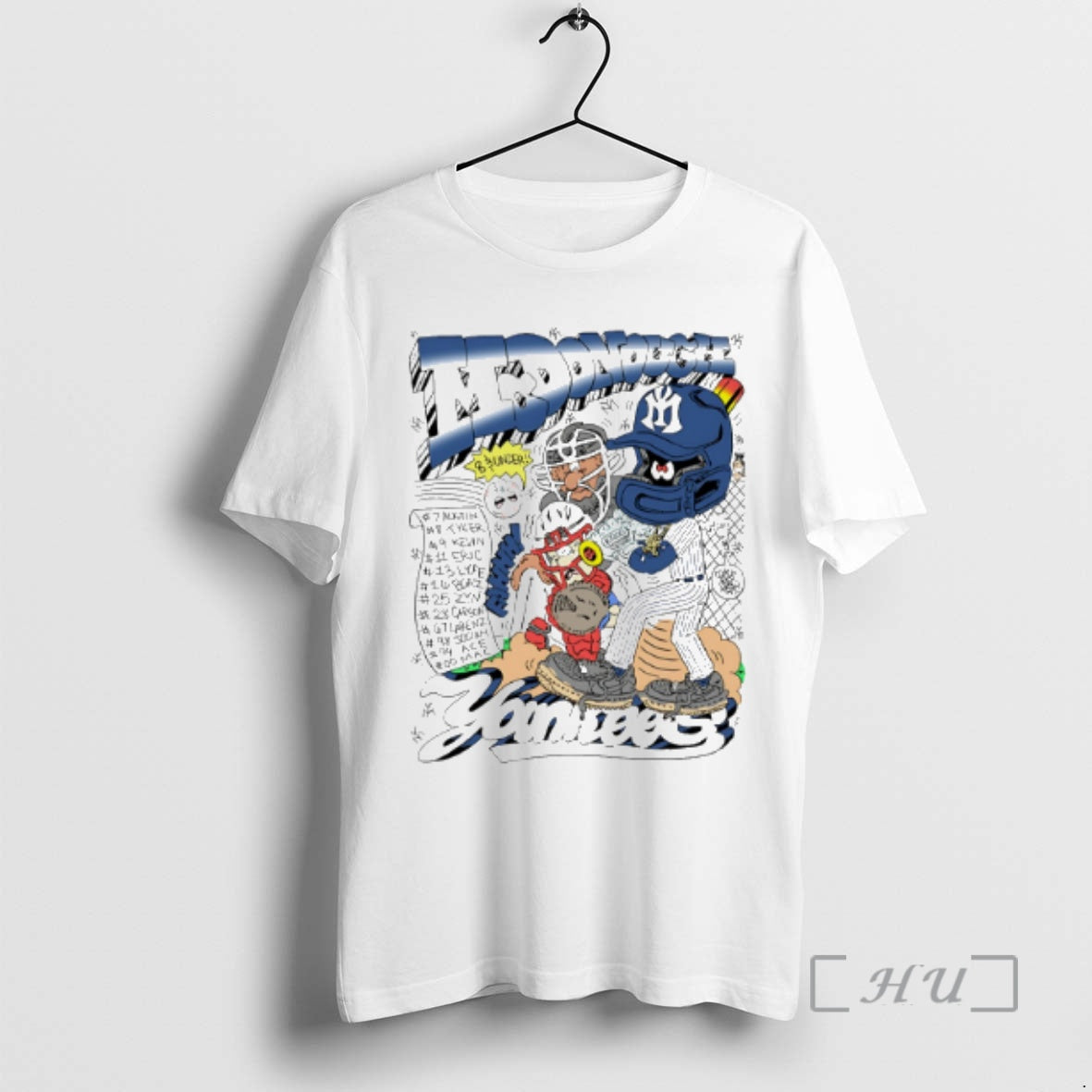 Officials New York Yankees Mcdonough Caricature Unisex