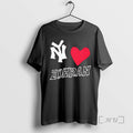 Officials New York Yankees Loves Zohran Heart Shape Unisex