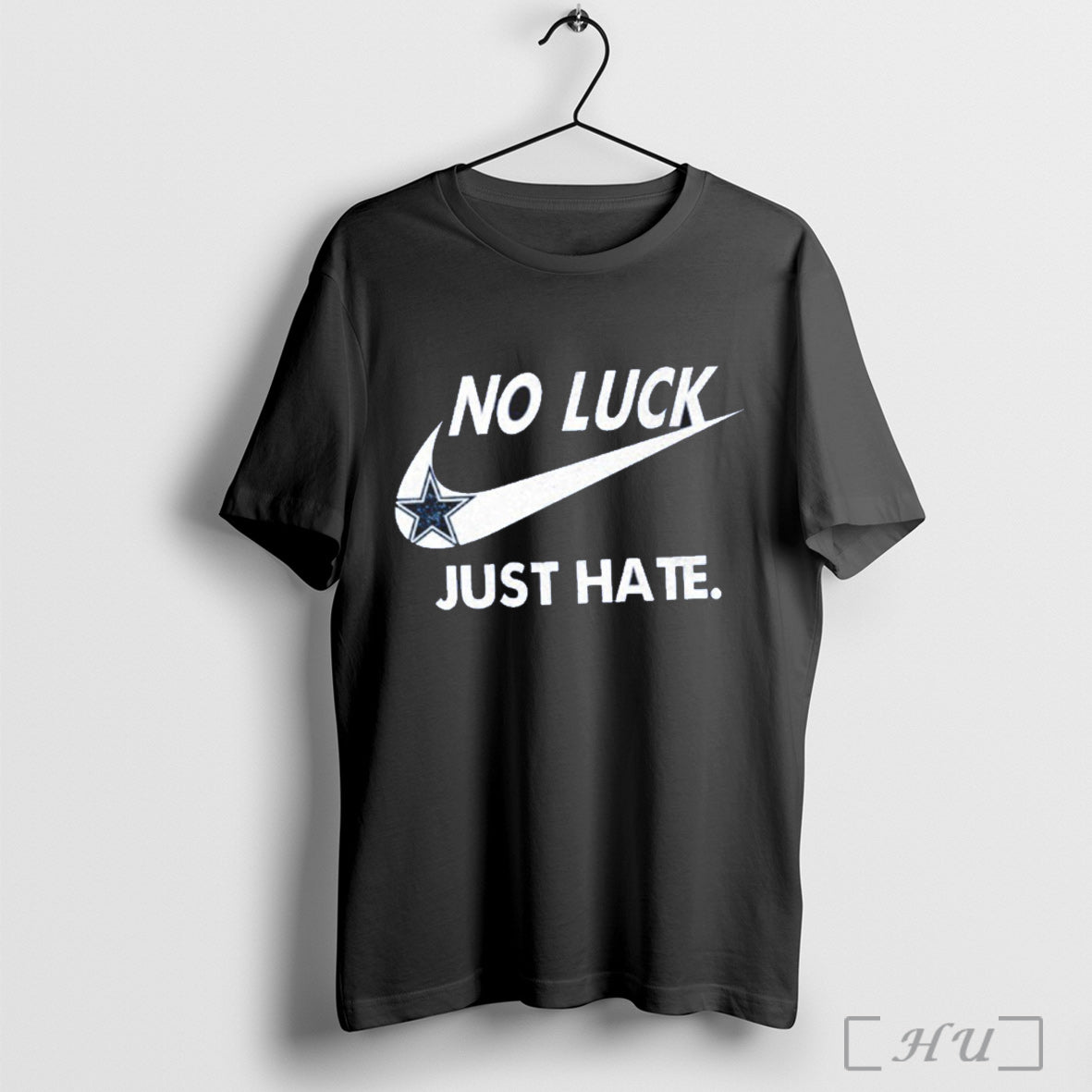 Officials No Luck Just Hate Cowboy T Shirt Unisex